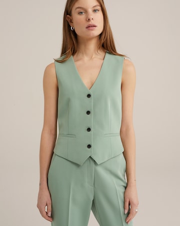 WE Fashion - Chaleco en verde