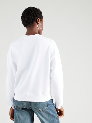 Sweat-shirt 'Econa' BOSS en blanc