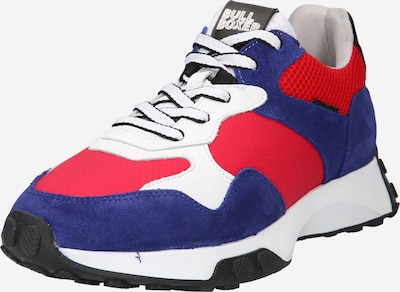 BULLBOXER Zapatillas deportivas bajas en azul / rojo / blanco, Vista del producto