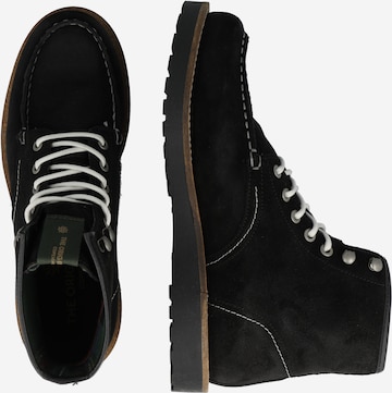 The Original 1936 Copenhagen Lace-Up Boots 'The Adly' in Black