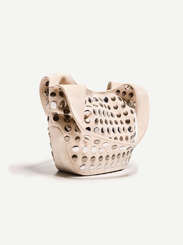 Borsa a mano di Bershka in beige