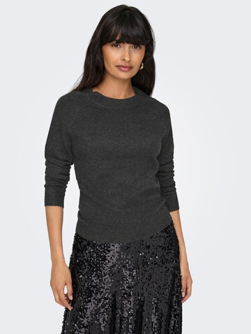 ONLY Pulóver 'ONLRICA' - szürke: elől