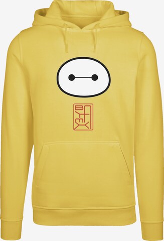F4NT4STIC Sweatshirt 'Big Hero 6 Baymax' in Yellow: front