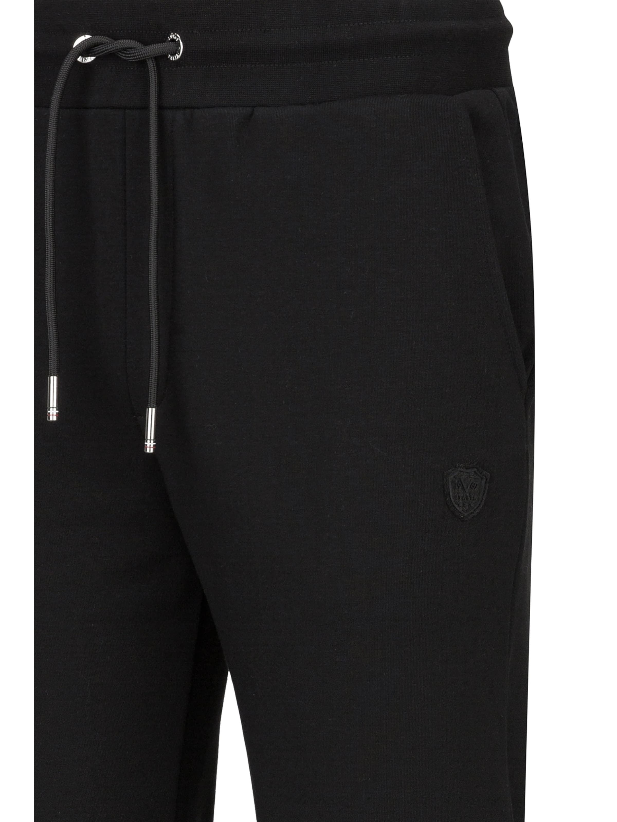 19V69 ITALIA Tapered Broek 'Lucas' in Zwart