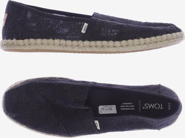 TOMS Halbschuh 43,5 in Schwarz: predná strana