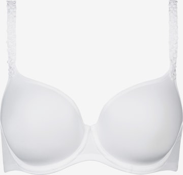 Soutien-gorge Mey en blanc : devant