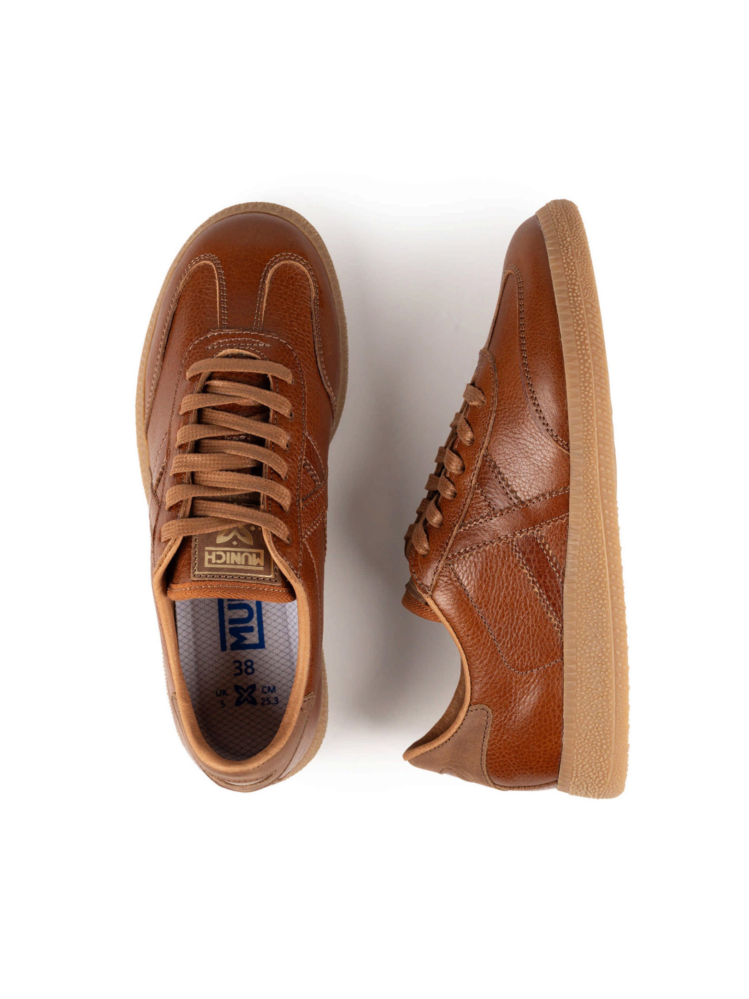 Sneaker bassa 'BARRU' di MUNICH in arancione: superiore