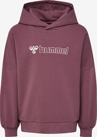 Hummel Sweatshirt 'OCTOVA' in Purple: front