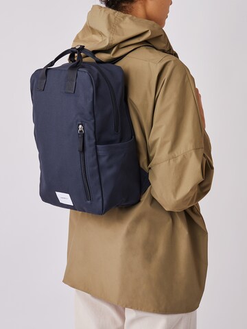 SANDQVIST Rucksack 'KNUT' in Blau