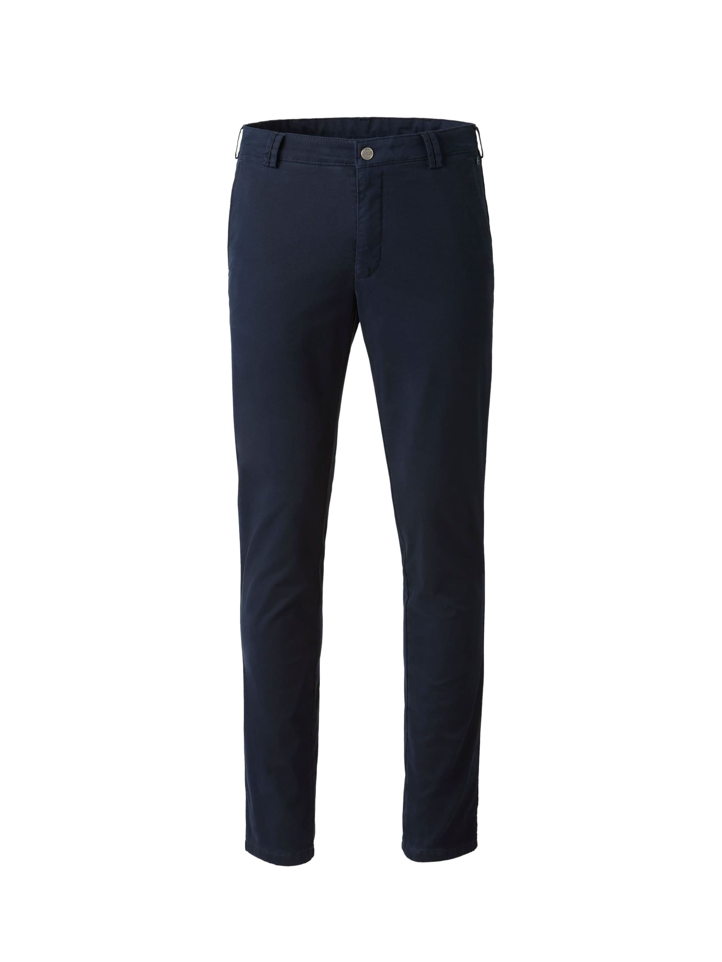 MEYER Regular Chino Bonn in Blau: Vorderseite