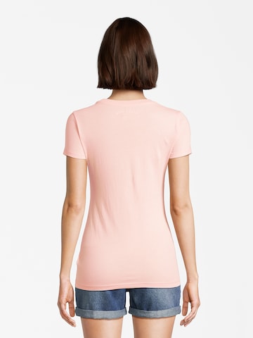 AÉROPOSTALE T-shirt 'STARS' i rosa