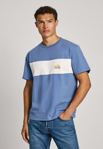 Pepe Jeans Shirt 'AEDUS' in Blauw: voorkant