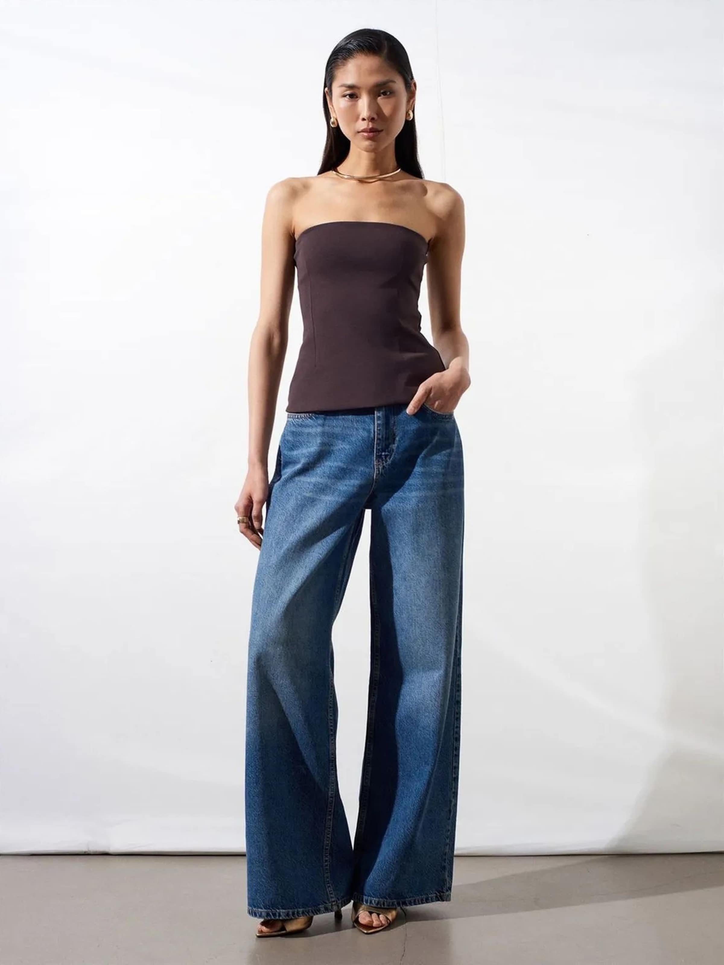 Dilvin Tanktops & Camis in Braun