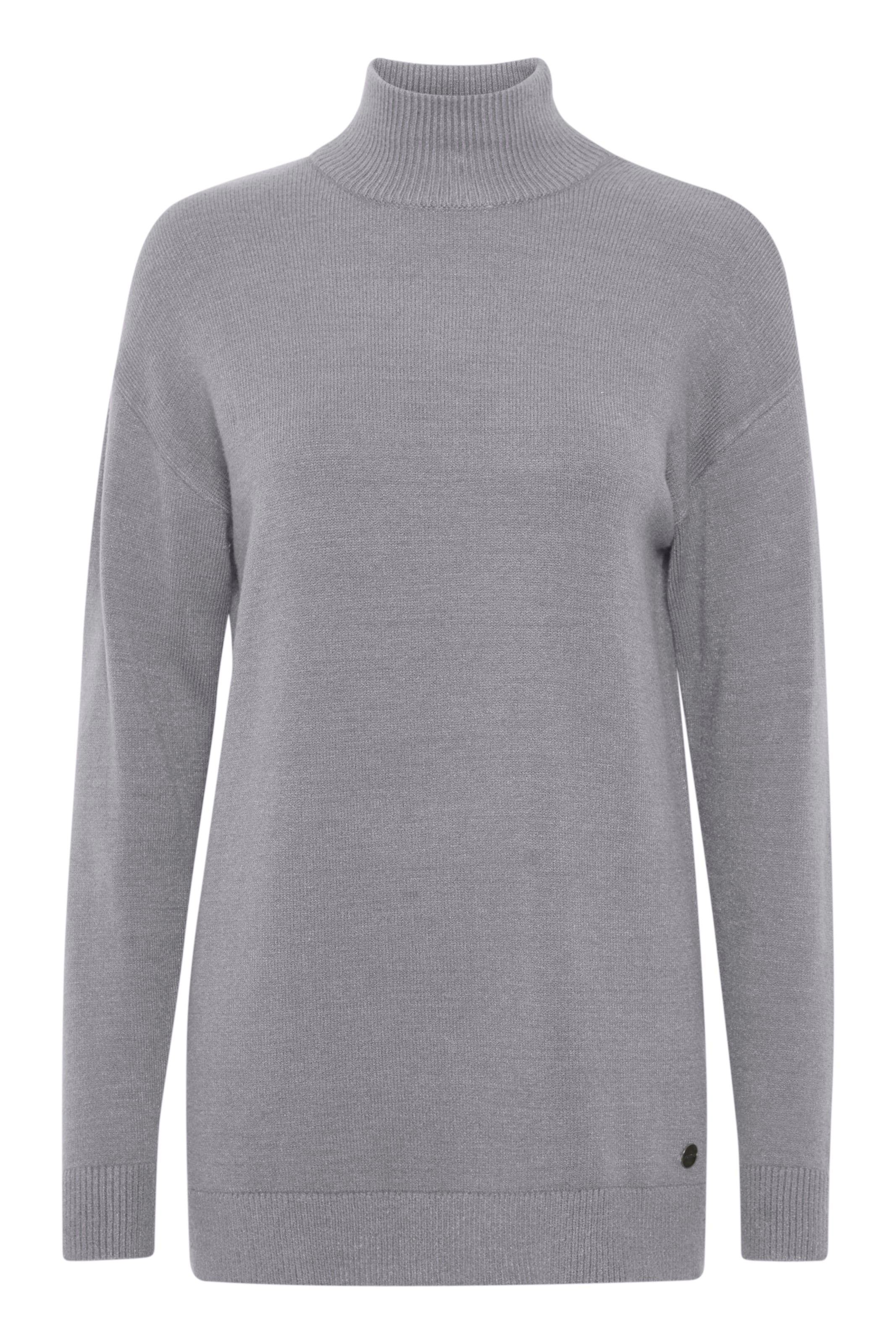 Pull-over 'Ratina' Oxmo en gris : devant