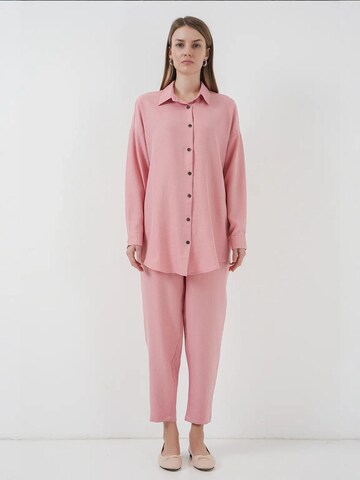 Bigdart Broekpak in Roze: voorkant