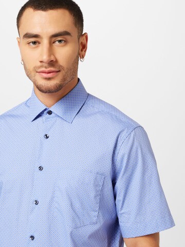 SEIDENSTICKER Regular fit Риза в синьо
