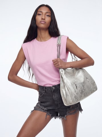 studioselect Μπλουζάκι 'Cara' σε ροζ: μπροστά
