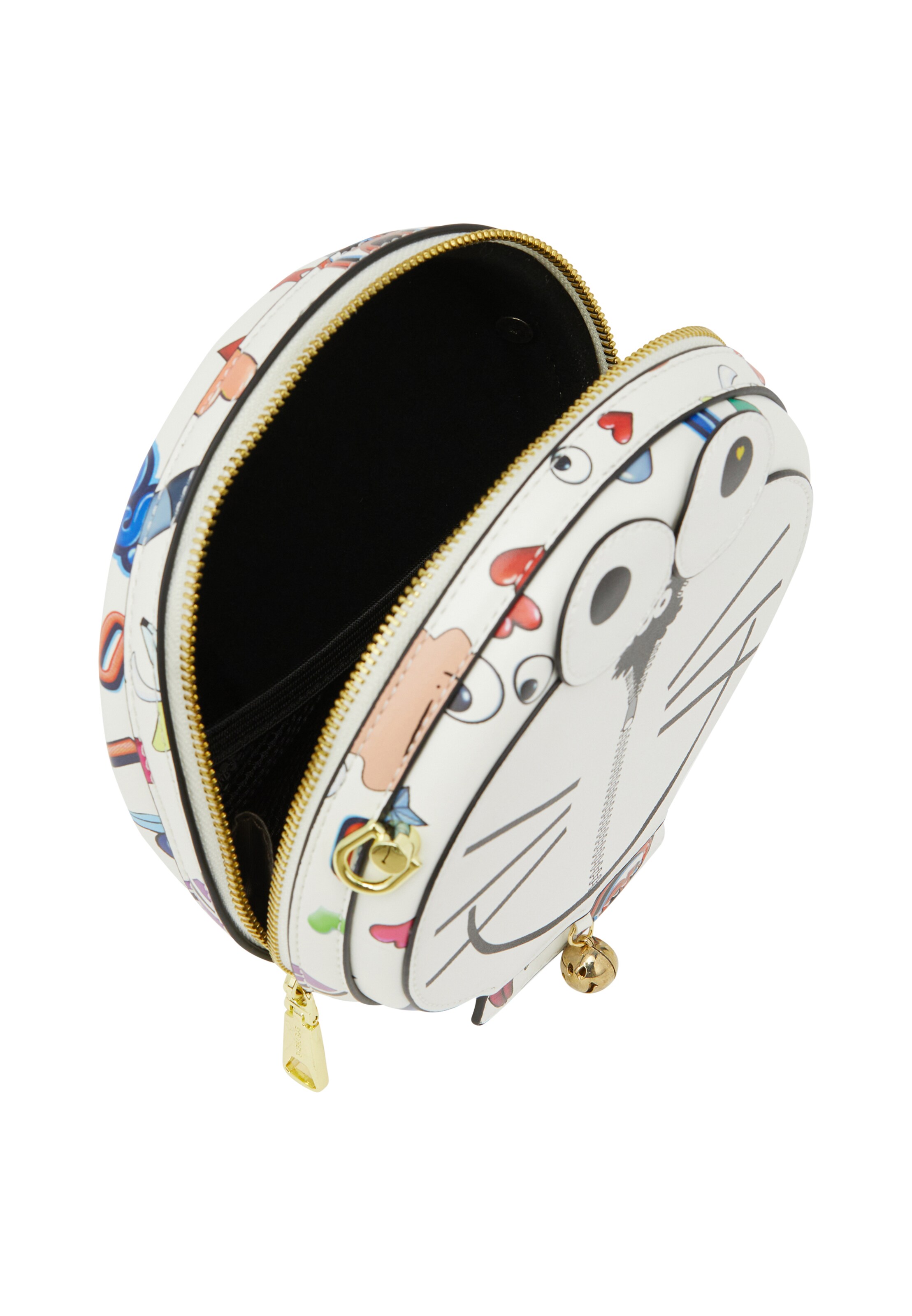 myMo Pop - Bolso de hombro 'Pop Eyetheme' en blanco