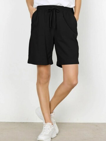 Soyaconcept Regular Trousers ' SC-CISSIE 2-C ' in Black: front
