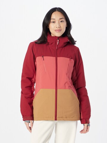 PROTEST Athletic Jacket 'BAOW' in Red: front