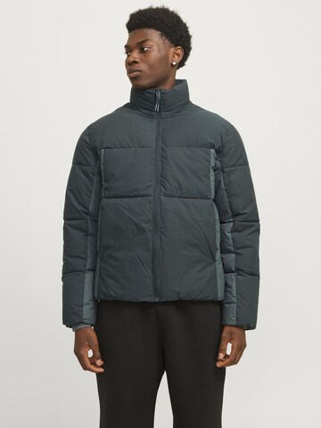 Veste mi-saison JACK & JONES en gris : devant