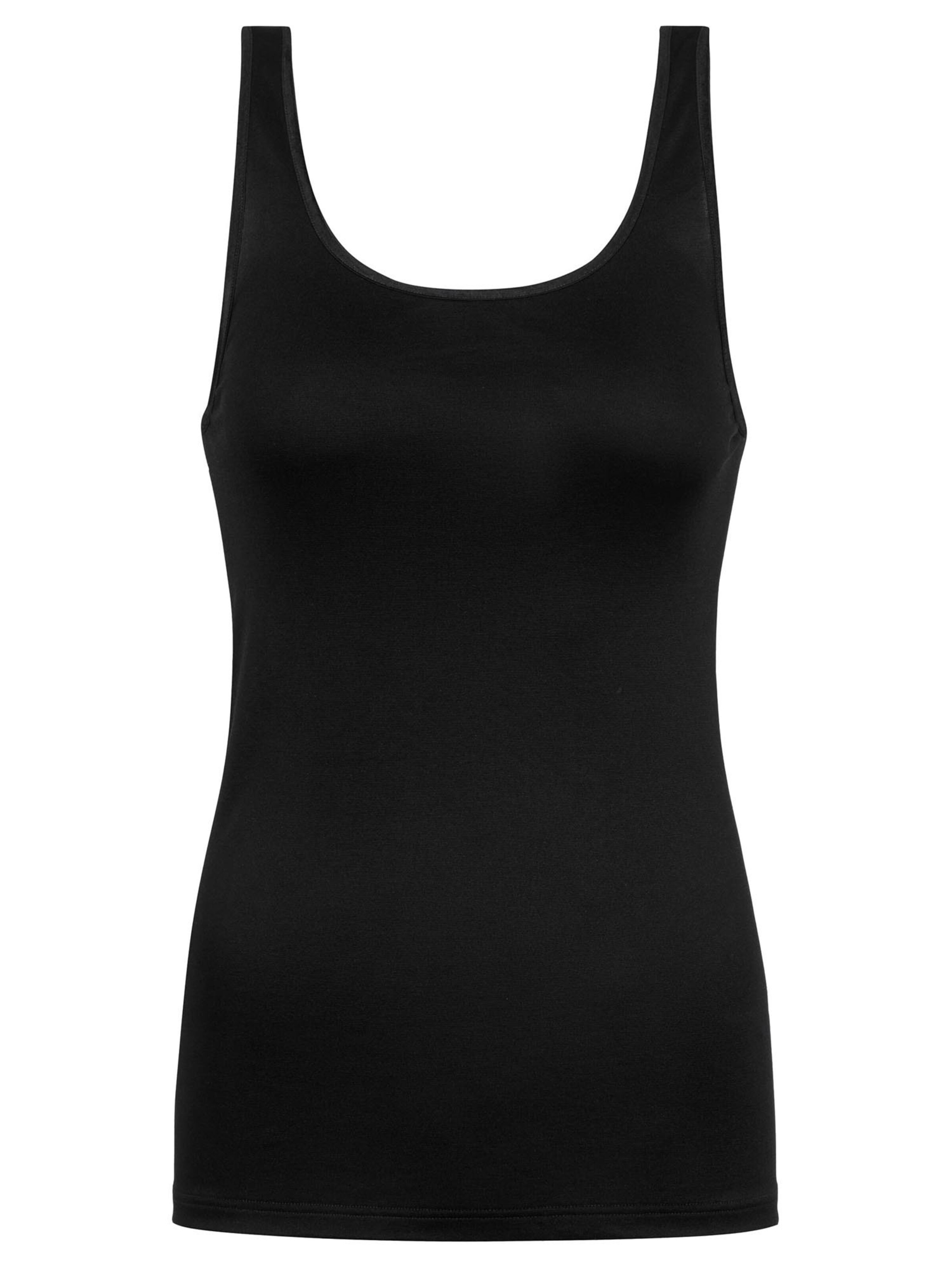 Mey Undershirt 'Pure Sense' in Black: front