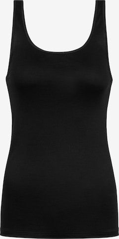 Mey Unterhemd 'Pure Sense' in Schwarz: Vorderseite