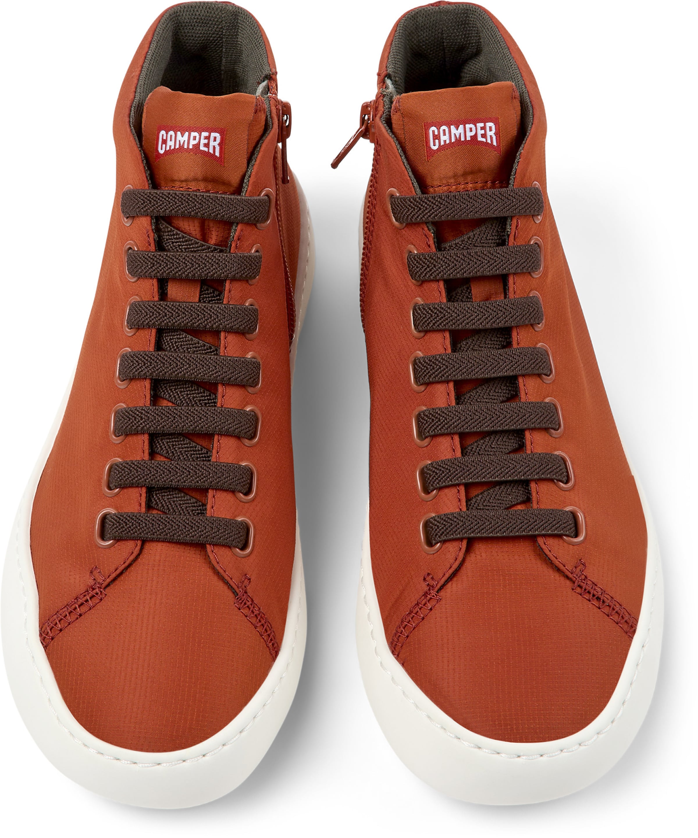 CAMPER Sneakers hoog 'Peu Touring' in Rood