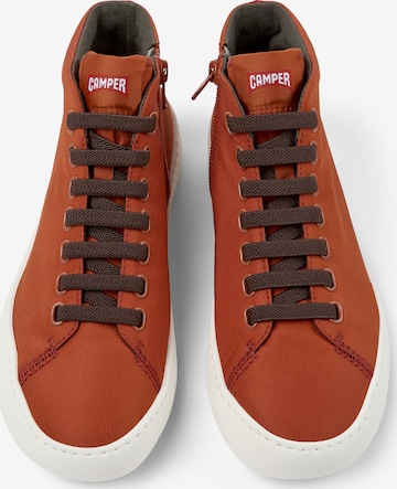 CAMPER High-Top Sneakers 'Peu Touring' in Red