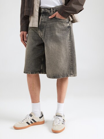 WEEKDAY - Ropa ancha Vaquero 'Astro' en negro: frente