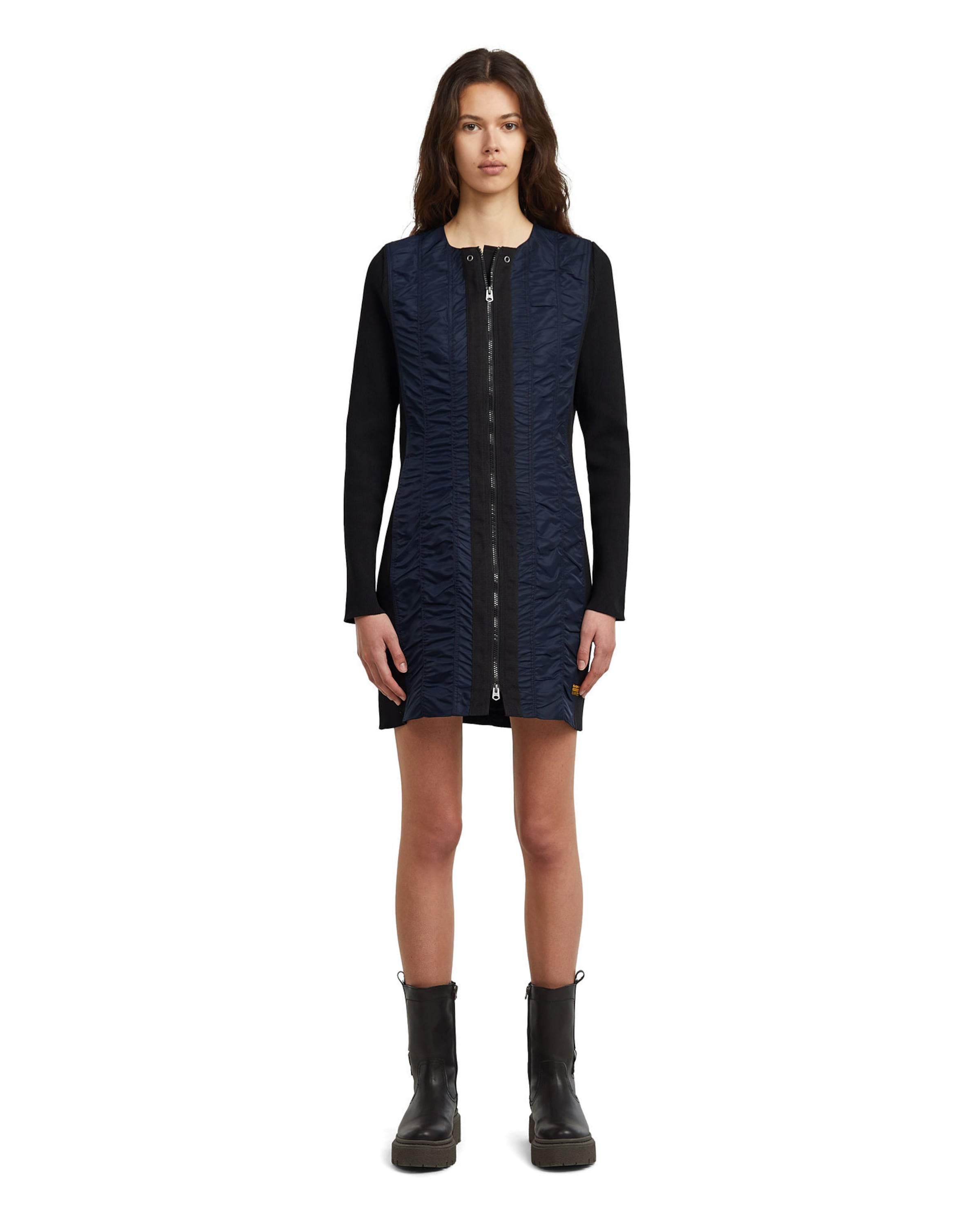 G-STAR Dress in Blue: front