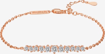 Hey Happiness Bracelet 'Tennis Glow' in Gold: front