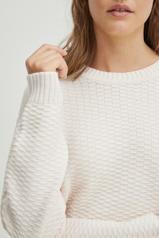 Oxmo Pullover 'Milla' in Beige