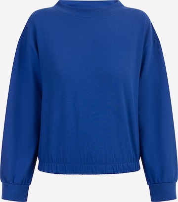 MYMO - Sweatshirt em azul: frente