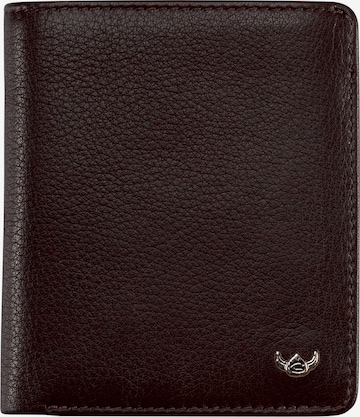 GOLDEN HEAD Wallet 'Capri' in Brown: front