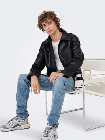 Veste mi-saison 'ONSJack' Only & Sons en noir
