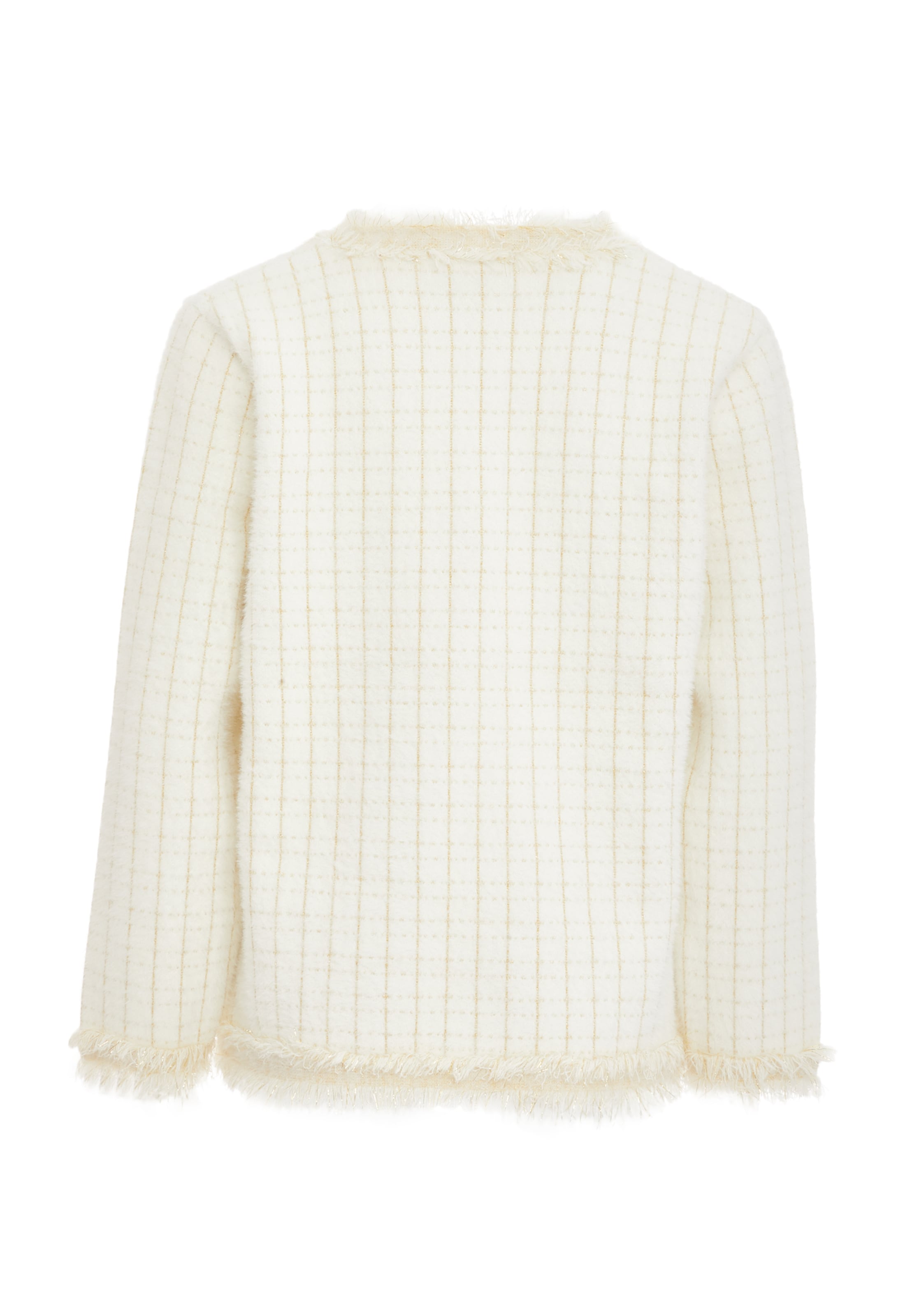 CARNEA Вязаная кофта в Белый