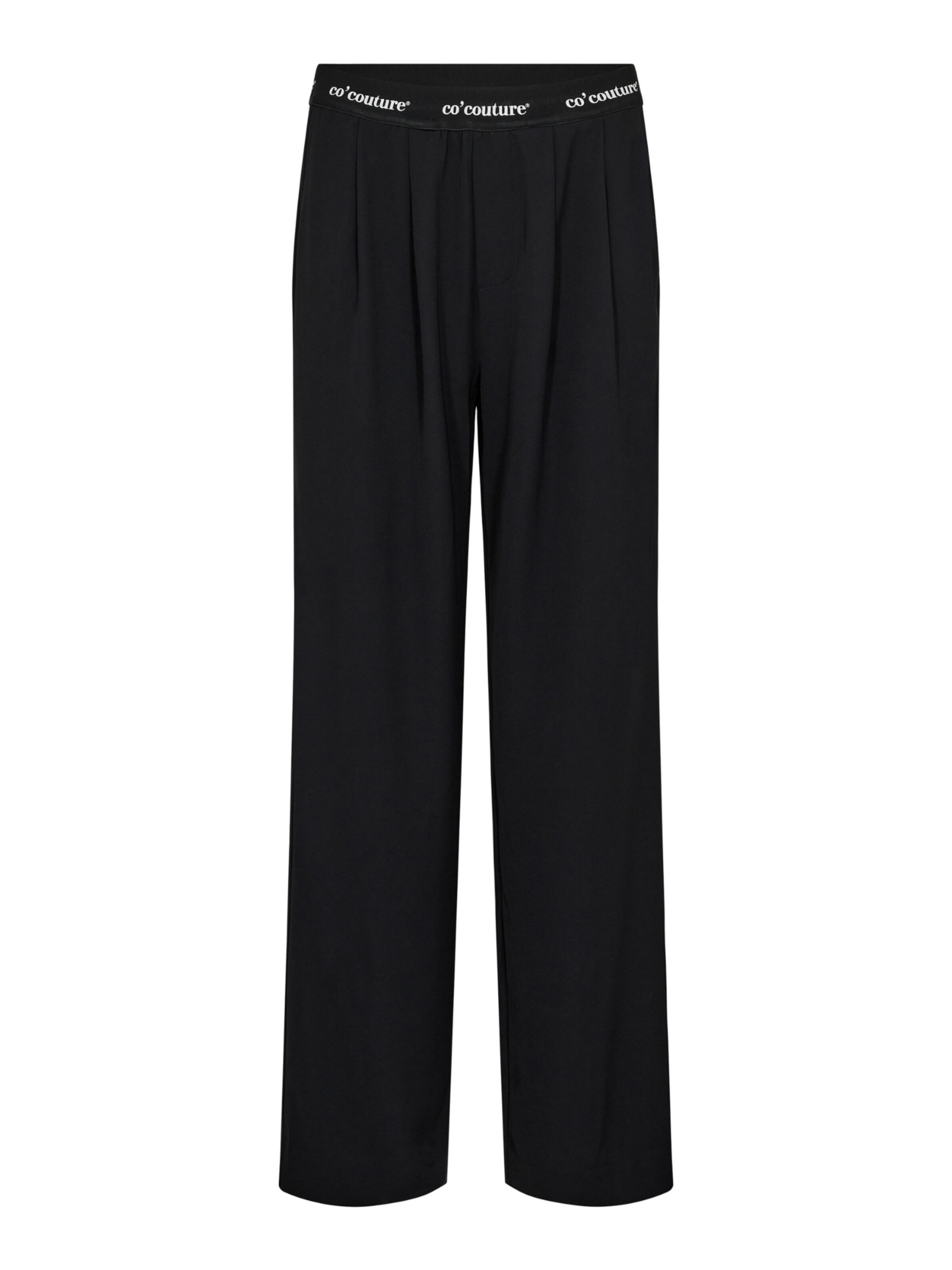 co'couture Hose 'Amina' in Schwarz: Vorderseite