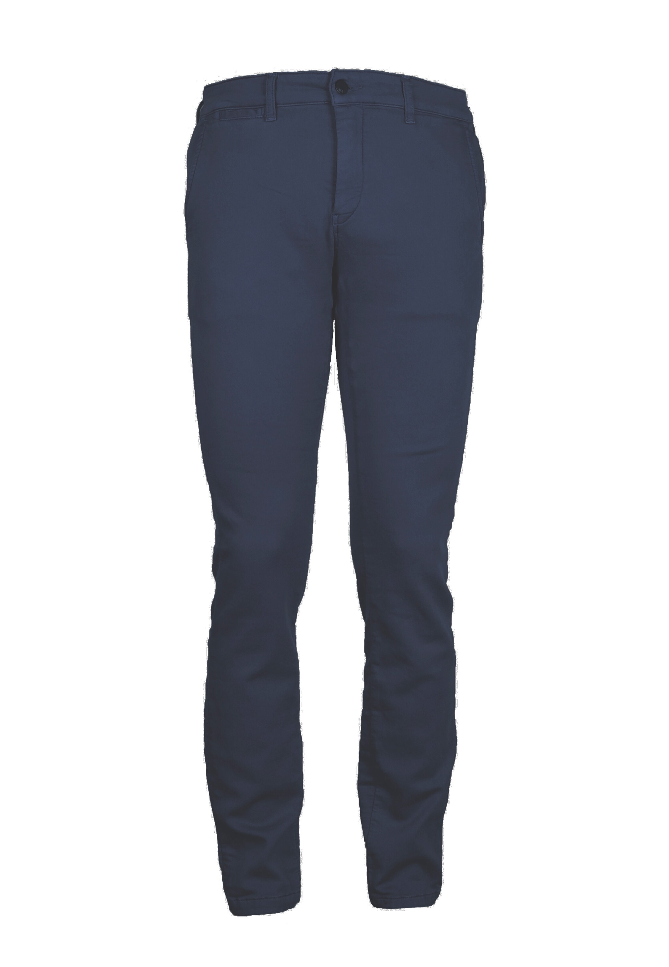 Coupe slim Pantalon chino 'Jogg' Le Temps Des Cerises en bleu : devant
