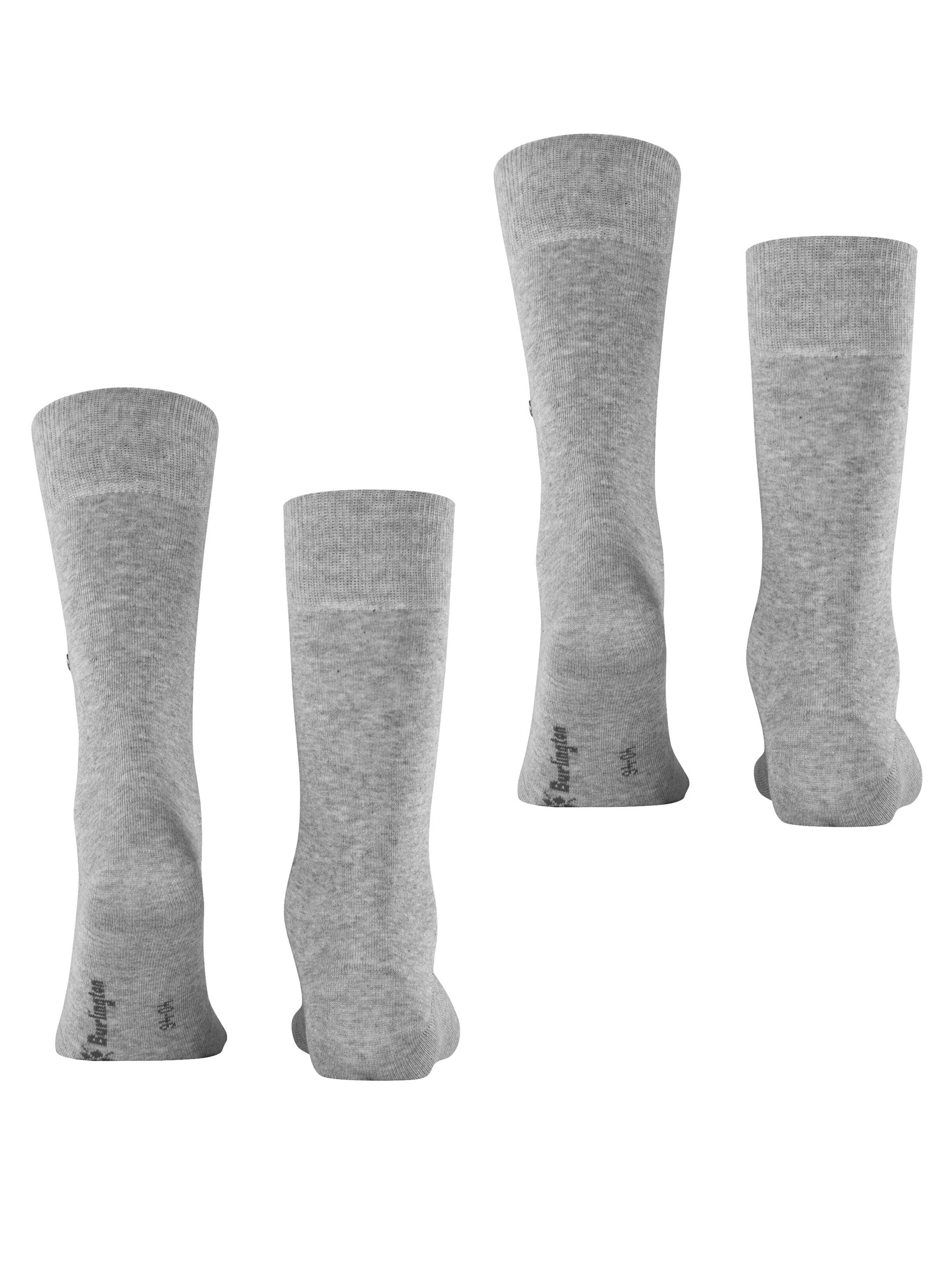 BURLINGTON Socks 'Everyday 2-Pack' in Grey