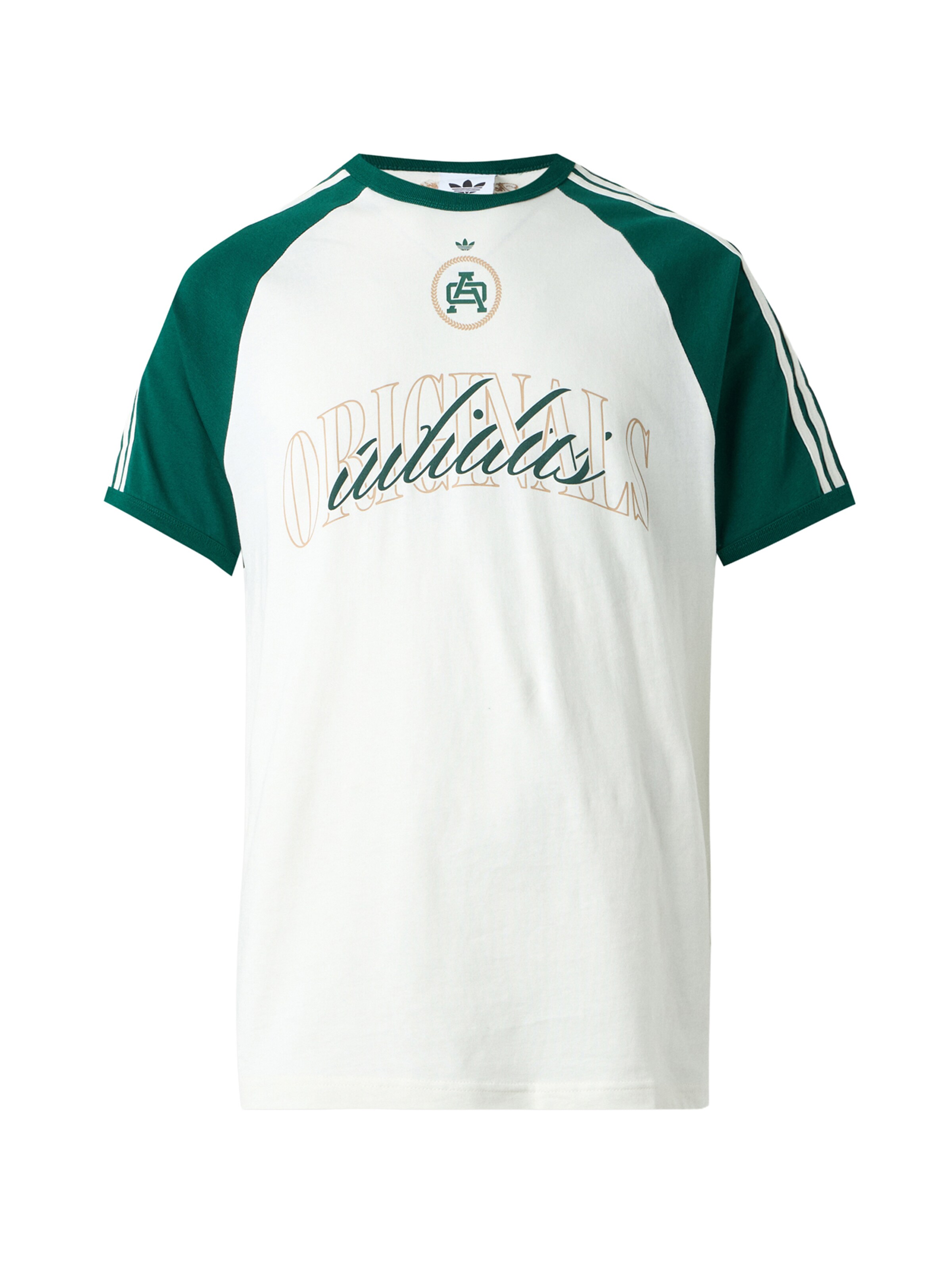 ADIDAS ORIGINALS Shirt in Wit: voorkant