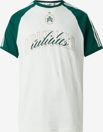 T-Shirt ADIDAS ORIGINALS en blanc : devant