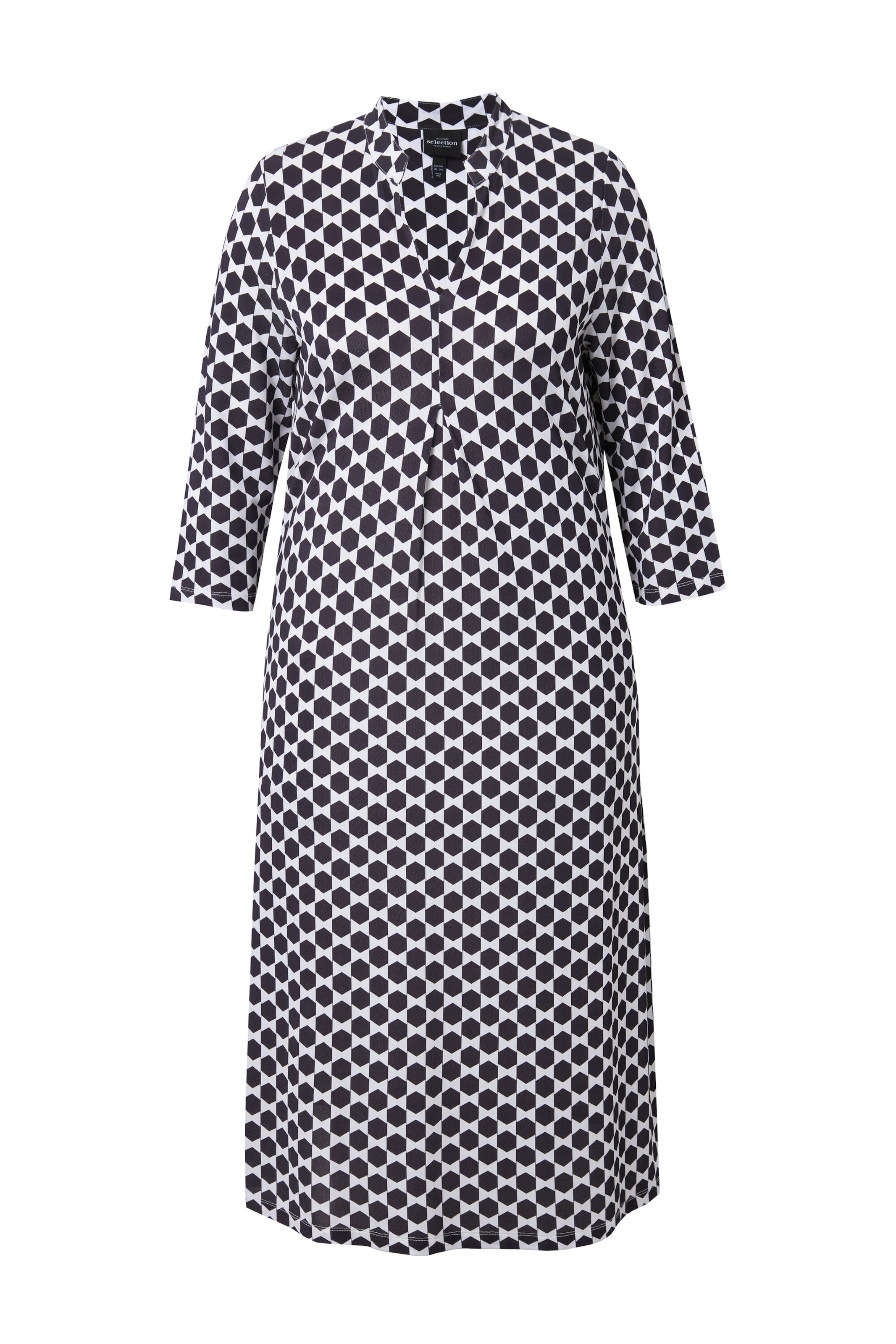 Ulla Popken Kleid in Blau: Vorderseite