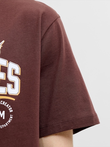 brūns JACK & JONES T-Krekls