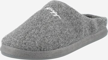 TOMMY HILFIGER Slipper in Grey: front