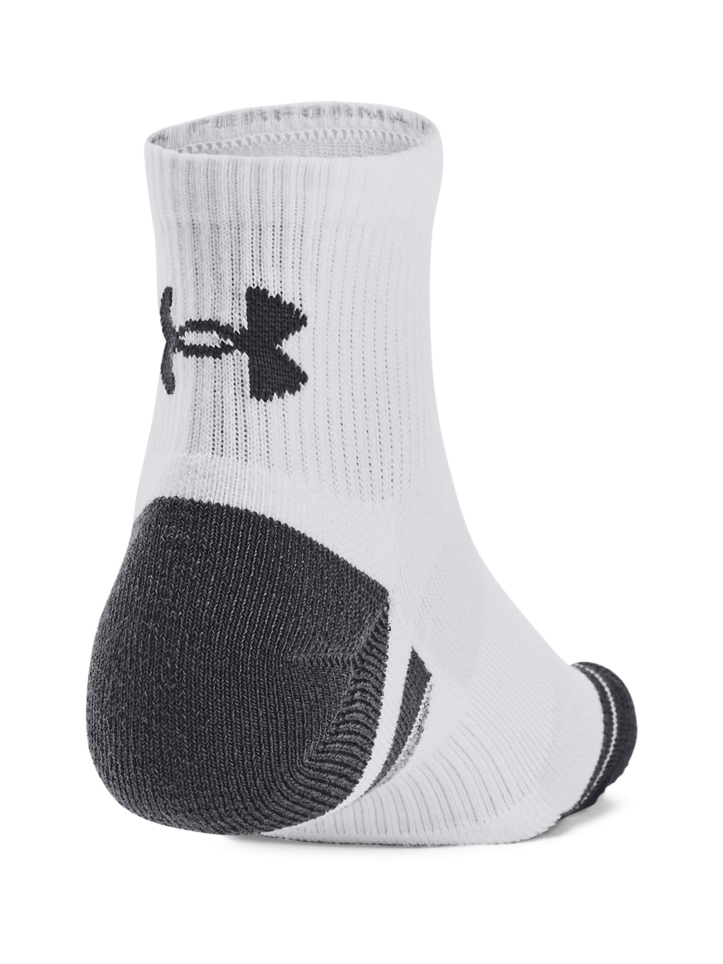 UNDER ARMOUR Athletic Socks in White