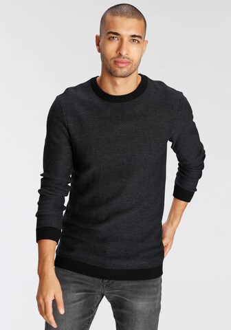 AJC Pullover in Schwarz: Vorderseite