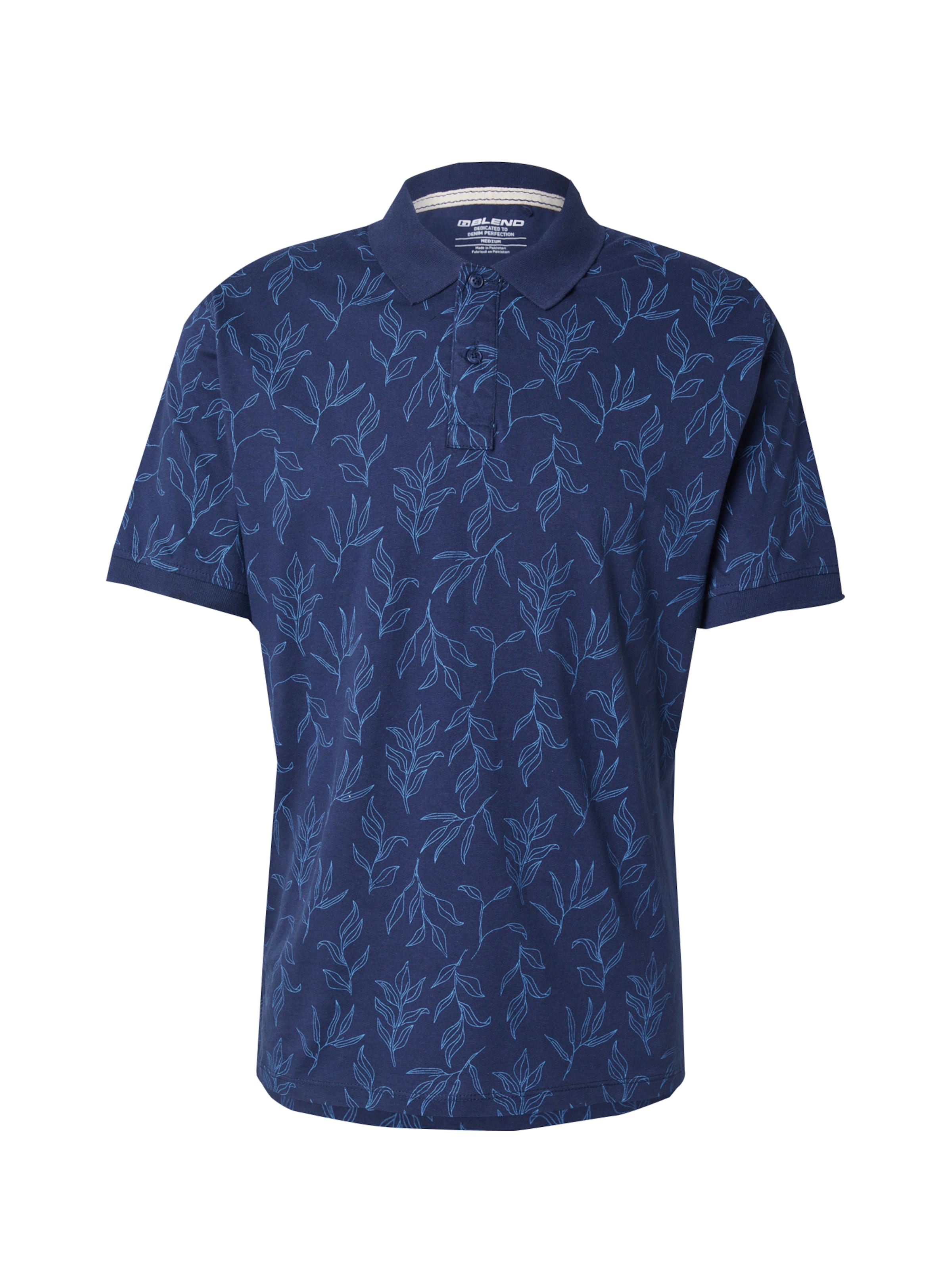 BLEND Poloshirt 'BHERON' in Blau: Vorderseite