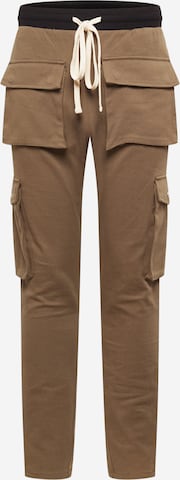 MOUTY - regular Pantalón cargo en beige: frente