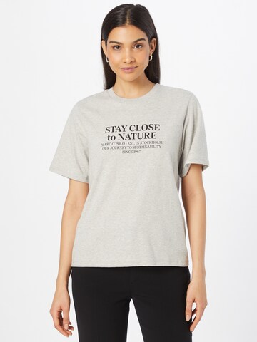 T-shirt Marc O'Polo en gris : devant